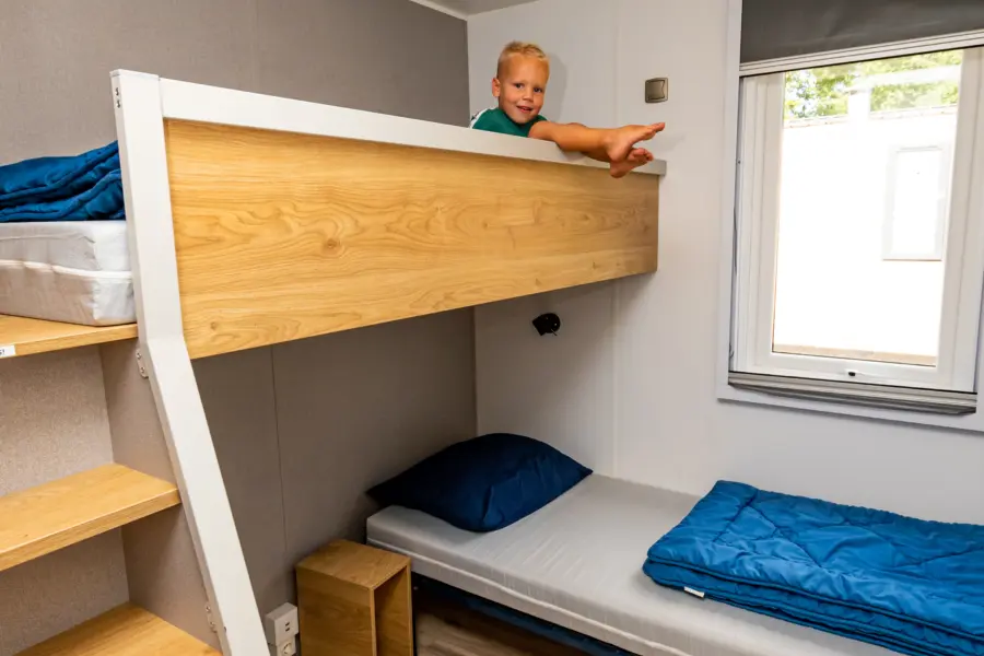 Slappkamer stapelbed kinderchalet