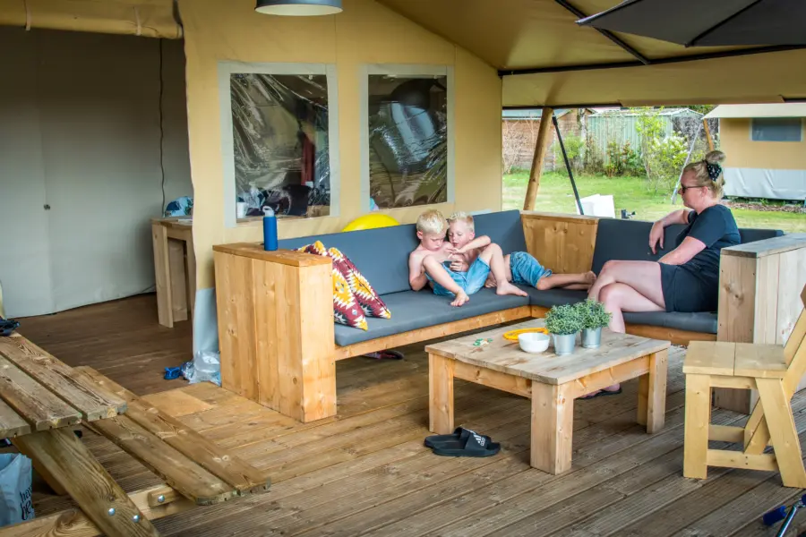 Safaritent 163 kids op lounge