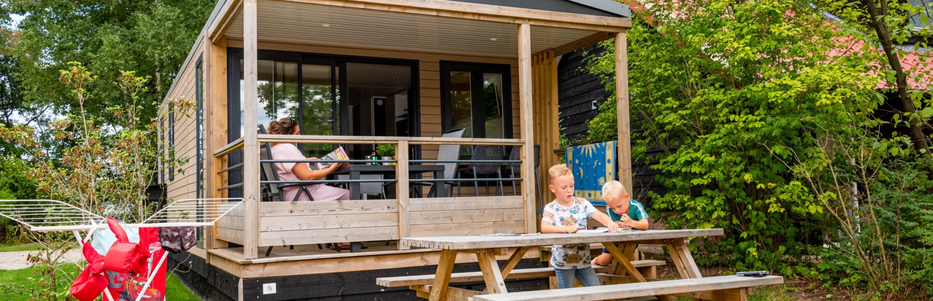 Kinderchalet accommodatie gezin