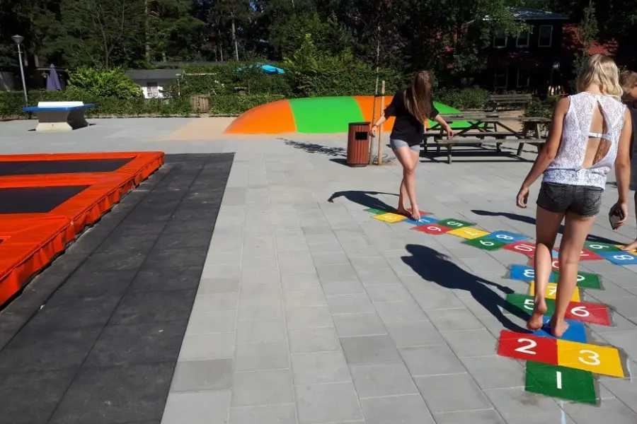 Hinkelbaan kinderen zandhegge