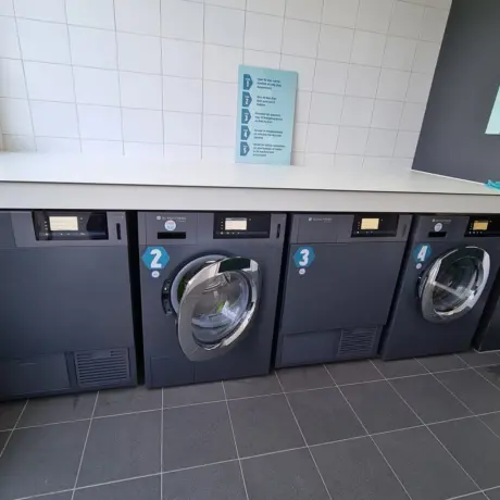 wasserette wasmachine droger