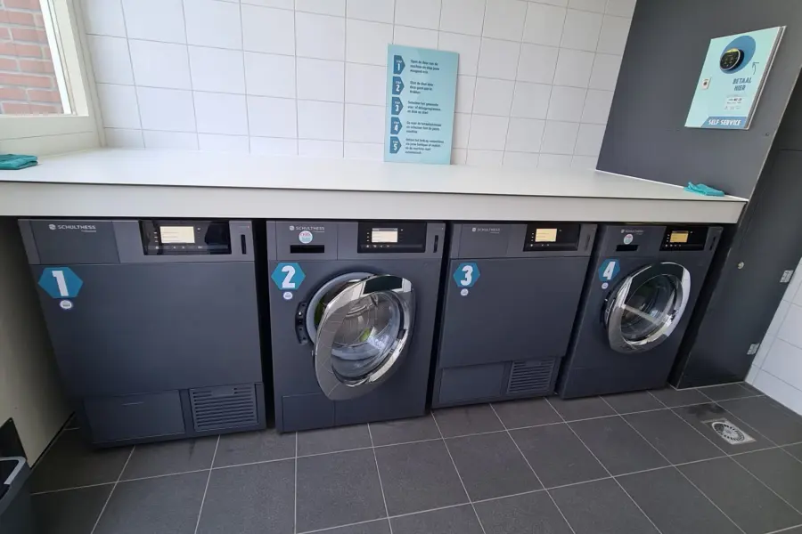 Wasserette wasmachine droger