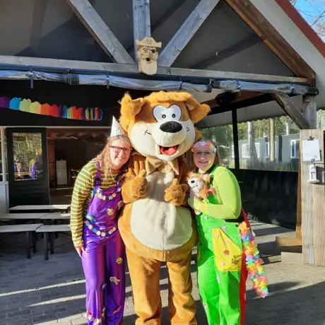 Heggie met recreatieteam