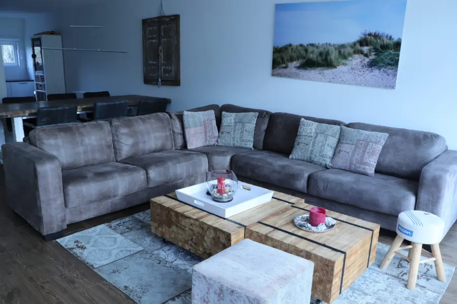 Woonkamer duinhuis 13