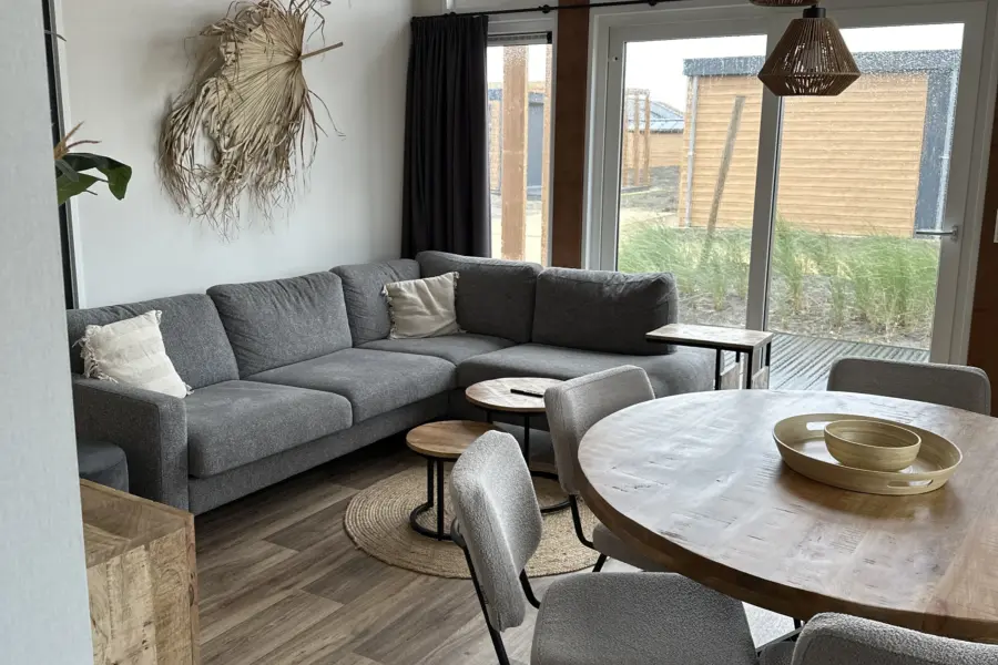 Fotos binnenkant nieuwe chalets