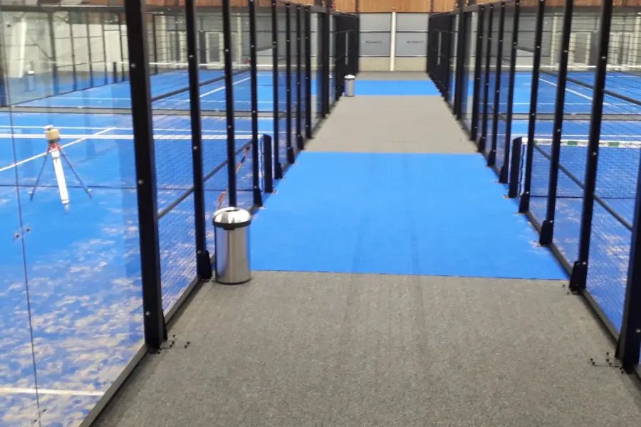 Indoor padelbaan