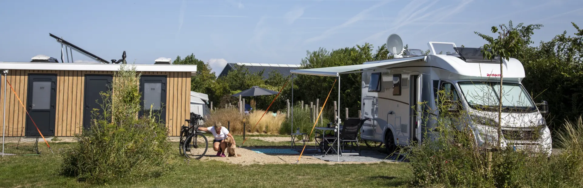 Prive sanitair kamperen 3 zomer 2023