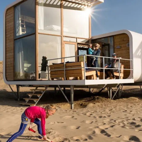 Strandweelde strandslaaphuisje1