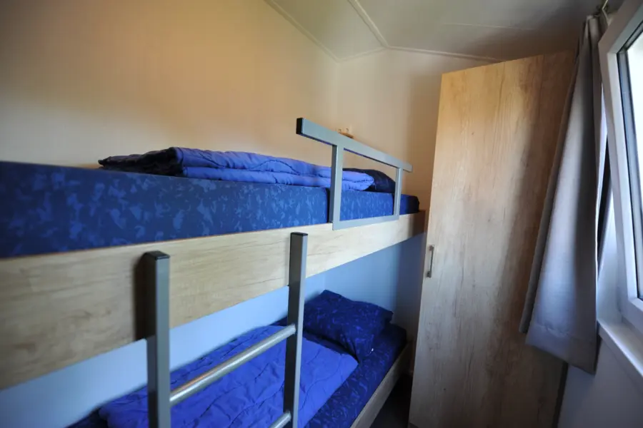 Stapelbed chalet 6 personen