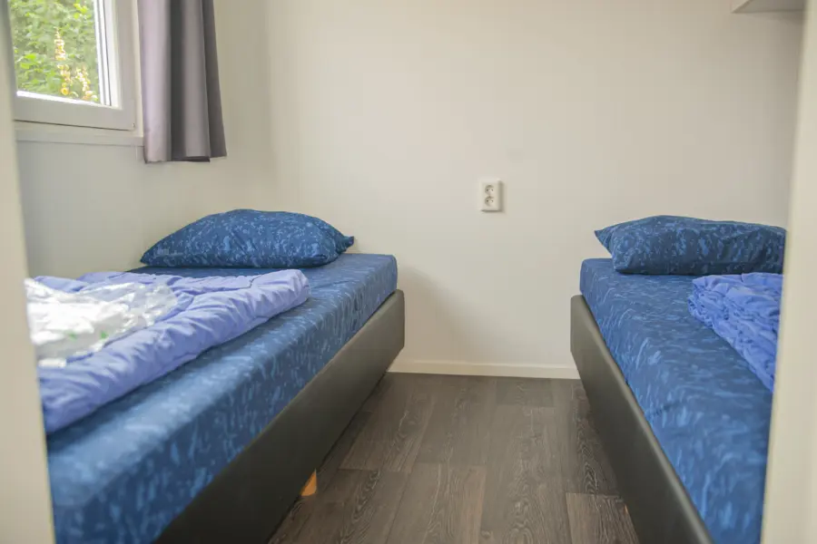 Enkele bedden chalet 6 personen