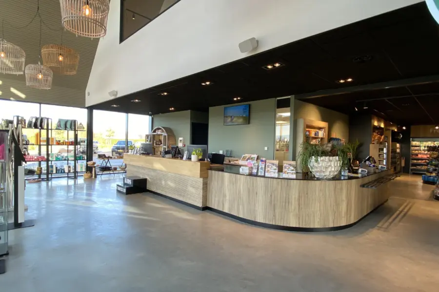 Receptie en winkel najaar 2023