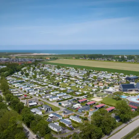 Luchtfoto camping Zonneweelde 2023