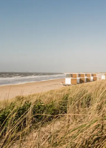 Google foto strandhuisjes herfst strand strandslaaphuisjes