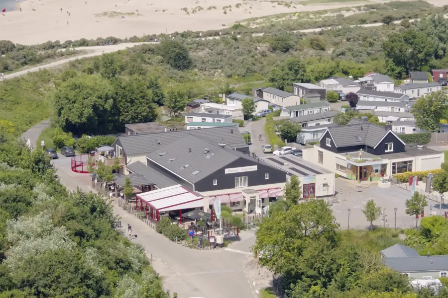 Brasserie - ligging camping