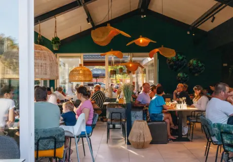 Brasserie van Strandcamping De Zwinhoeve in Zeeland