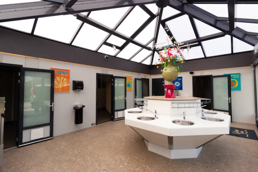Sanitair gebouw activiteitenweide 2026