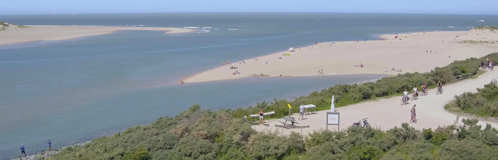 overzicht zwin, fietspad 2021