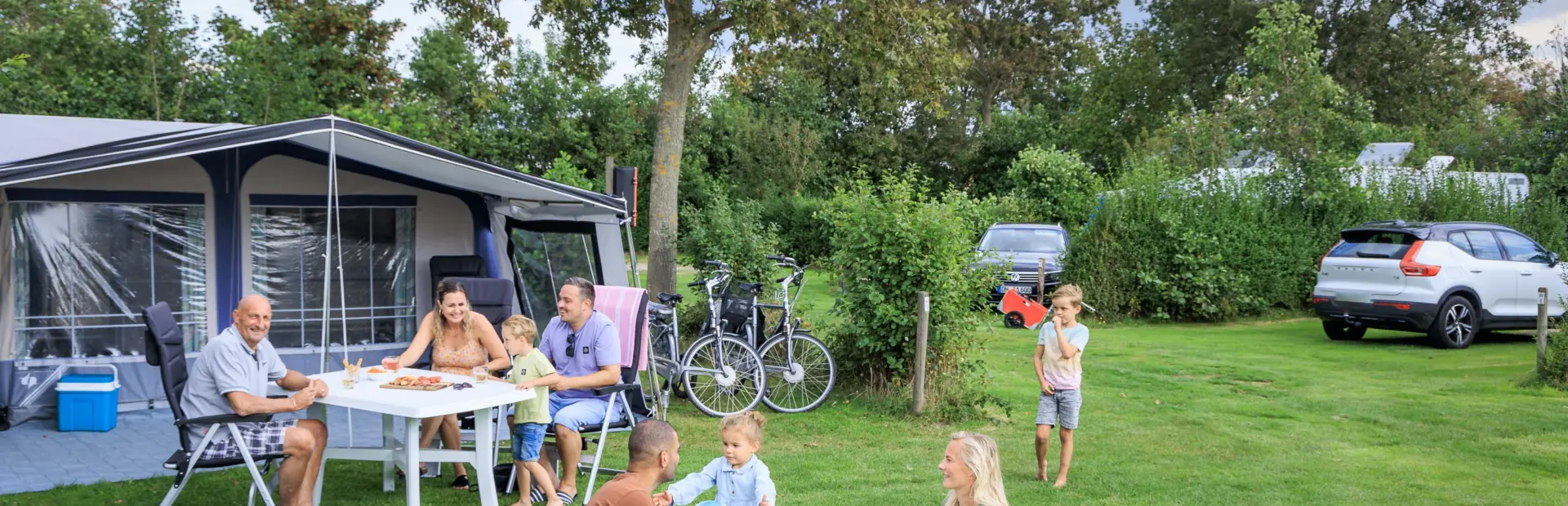 Kampeerplaatsen in Nederland