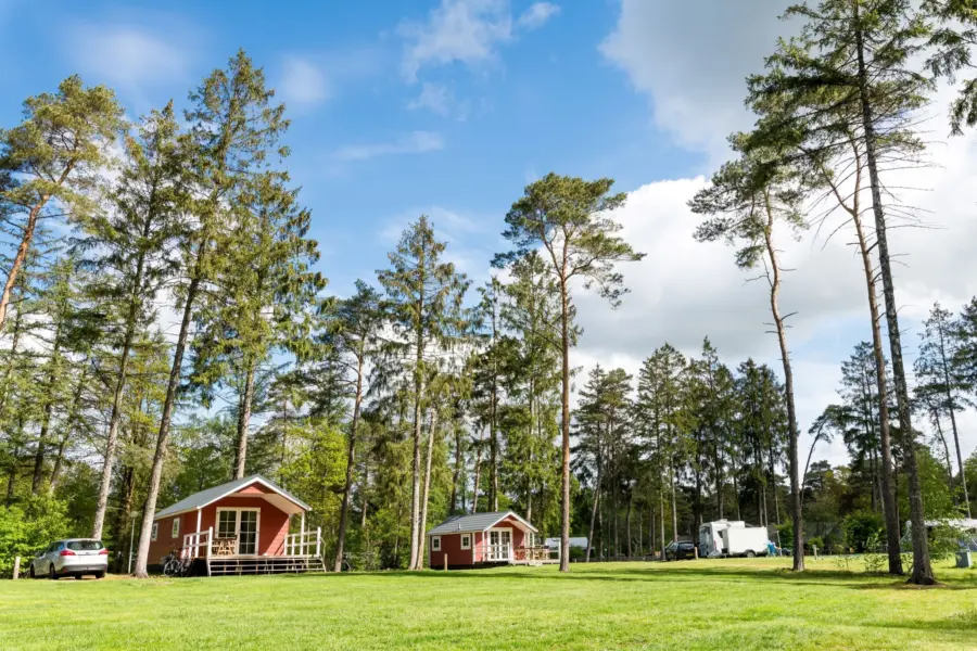 Camping Torentjeshoek kamperen in Drenthe Ardoer  chalet