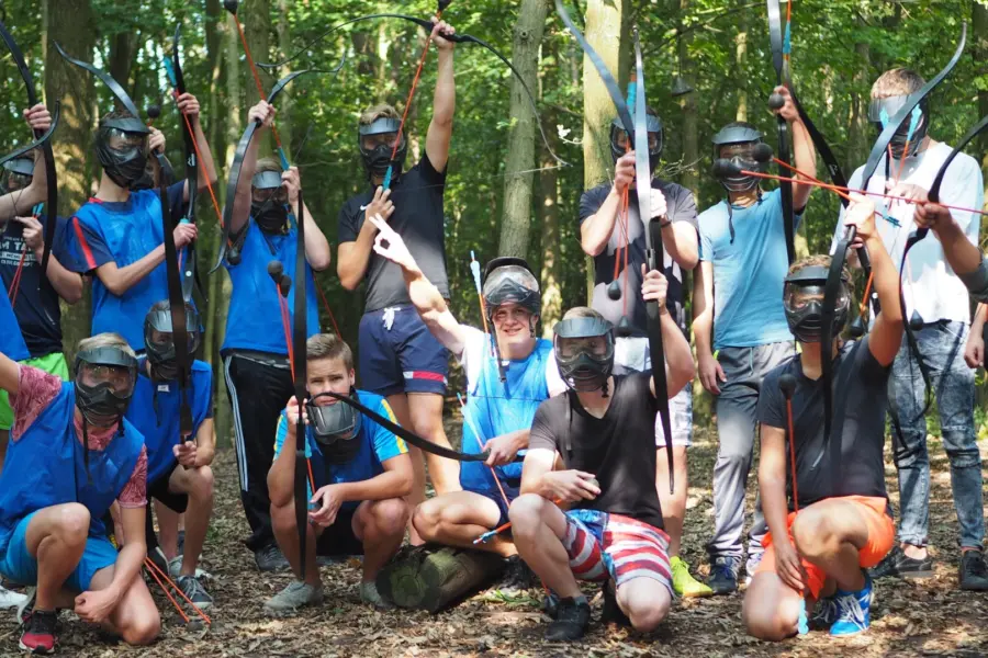 Kanoa Outdoor Eve - Goes  raak, archery tag, boogschieten, katapult