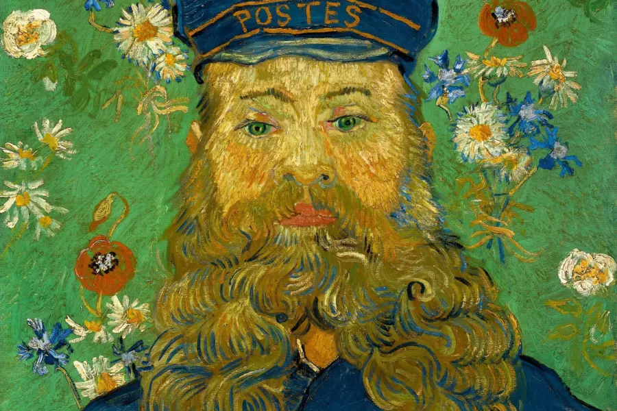 Large-KM 103.101 Vincent van Gogh, Portret van Joseph Roulin, februari - maart 1889 -Portrait of Jos