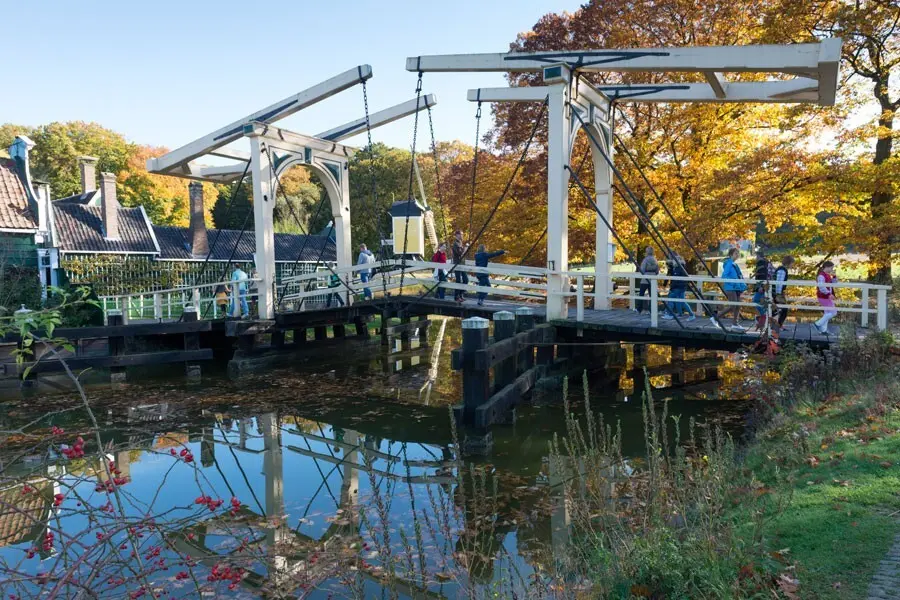 Het Nederlands Openluchtmuseum - Ophaalbrug