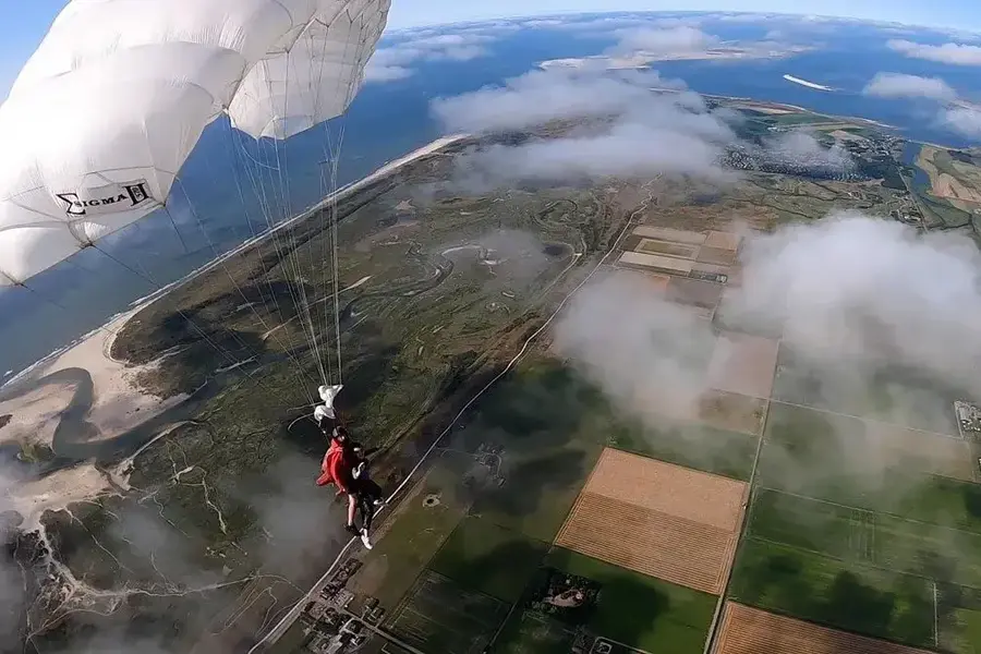 Tandems-over-Texel-Noord-Holland
