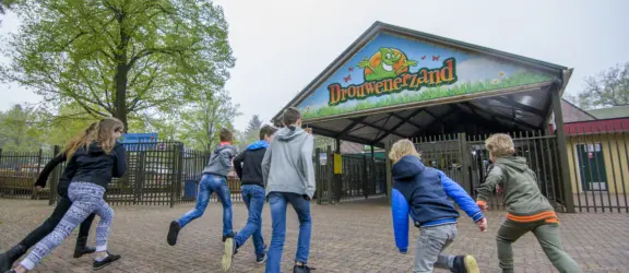 Drouwenerzand attractiepark entree rennen