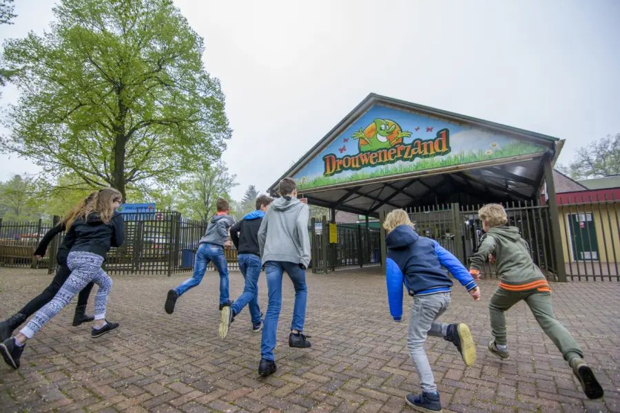 Drouwenerzand attractiepark entree rennen