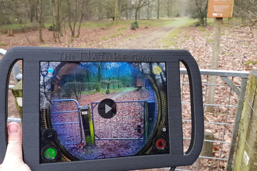 The Nature Game Drenthe tablet spel