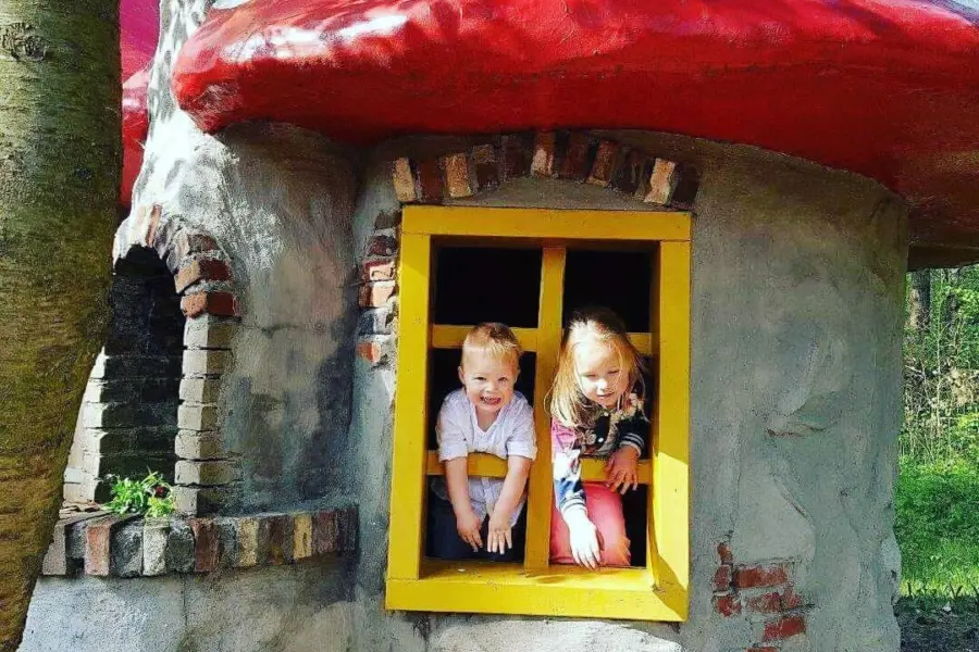Het Grote Kabouterbos - Huisje met kids