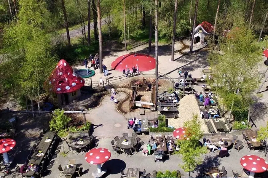 Het Grote Kabouterbos - Luchtfoto