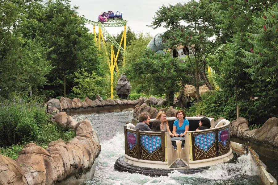Attractiepark Toverland wildwaterbaan