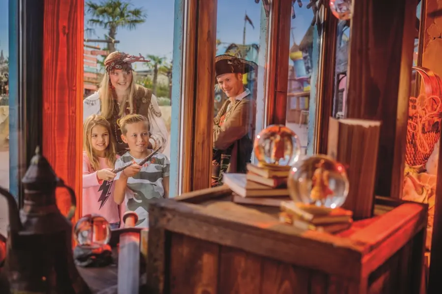 Toverland kleine kinderen toveren