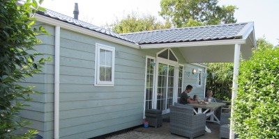 Chalet 501 - buitenkant - terras