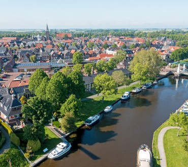 Dokkum luchtfoto