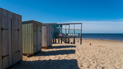 Campingplatz am Meer in Nordholland