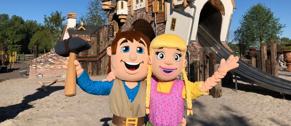 Hänsel und Gretel Pfannkuchenhaus und Spielplatz