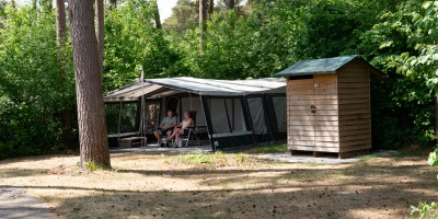 Comfortplaats met privé sanitair