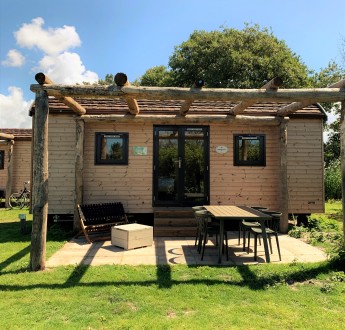 Woodloge 2 personen buitenaanzicht