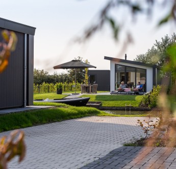 Waterchalet op camping