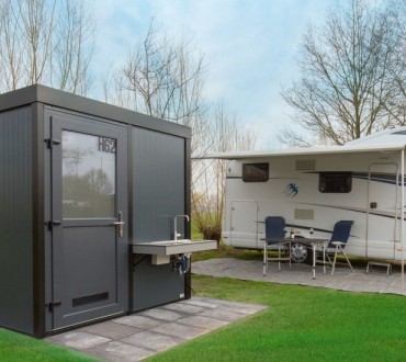 Camping met privé sanitair - Jutberg