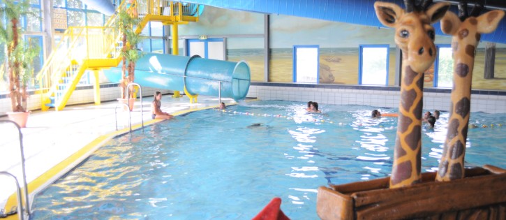 Zwembad - Tempelhof - overzicht binnenbad