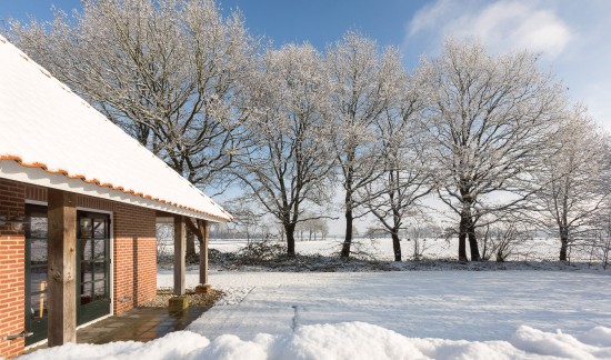 Winterkamperen Nederland bungalow