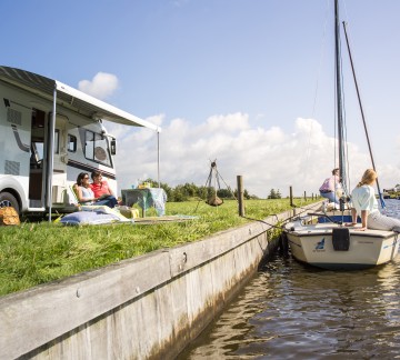 Vakantiepark de Kuilart camping in friesland kamperen in Friesland