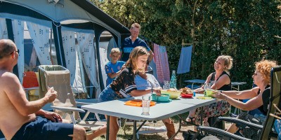 Familie kampeervakantie ZK