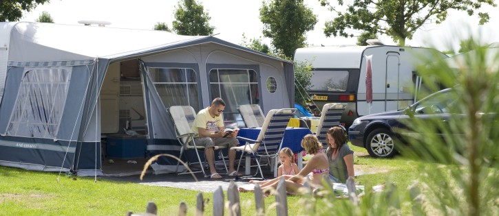 Kampeerplaats - Julianahoeve - doorkijk