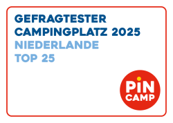 PiNCAMP Top 25 Gefragstester Campingplatz 2025 Niederlande