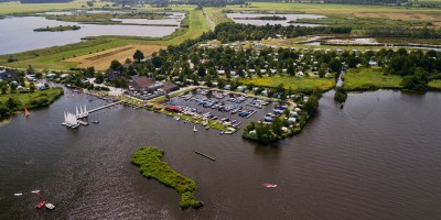 Comfort kampeerplaatsen Cnossen Leekestermeer