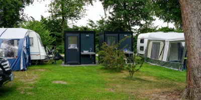 Comfortplaats met privé sanitair